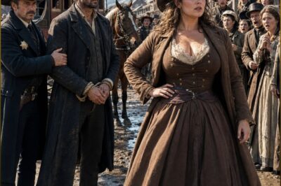 Five Brides Ran From the Scarred Mountain Cowboy—The Sixth Who They called Obese Bride Came to Bury a Lie….