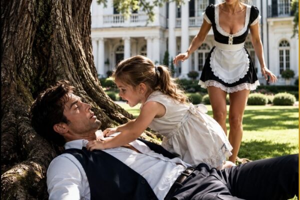 The Billionaire Pretended to Sleep Beneath an Old Oak Tree… Unti...