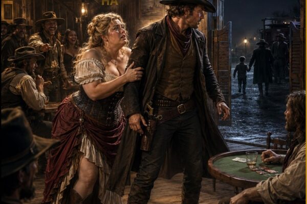 He paid twenty dollars for the silent girl the whole saloon laughed at...