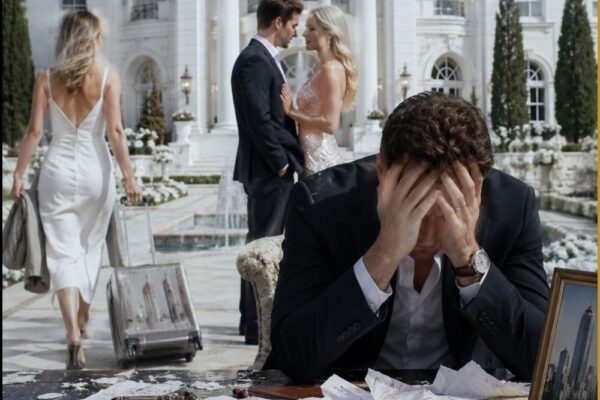 He walked toward his first love while his wife walked out, but the emp...