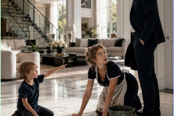 The Billionaire Boss Came Home to Find His Maid on the Floor With His ...