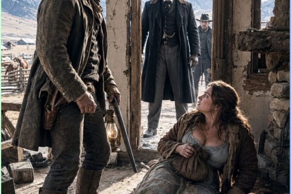 The Mountain Cowboy Thought the Widow Sleeping in His Ruined Ranch Was...