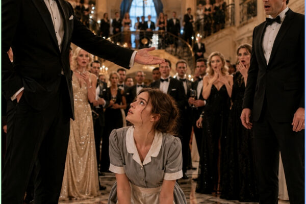 The Boss Agreed to Parade His Poor Maid at the Gala for a Laugh, but F...