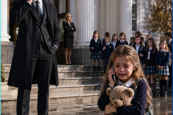 Her Father Hung Up When She Begged Him to Come to School, but the Fear...