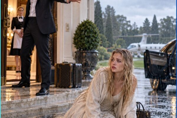 He Threw His Wife Into the Rain Without Knowing She Had Just Inherited...