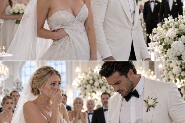 She smiled through her wedding with a bullet wound hidden under silk, ...