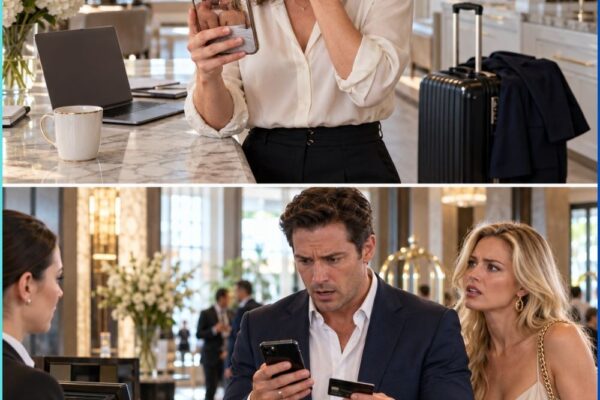 My husband faked a business trip, so I froze his accounts before he re...