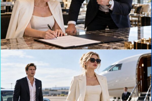 He signed the divorce laughing at his broke wife, never knowing she wa...
