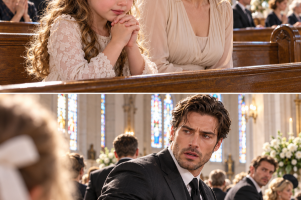 Her Little Girl Prayed for a Father, but the Mafia Boss Sitting Behind...