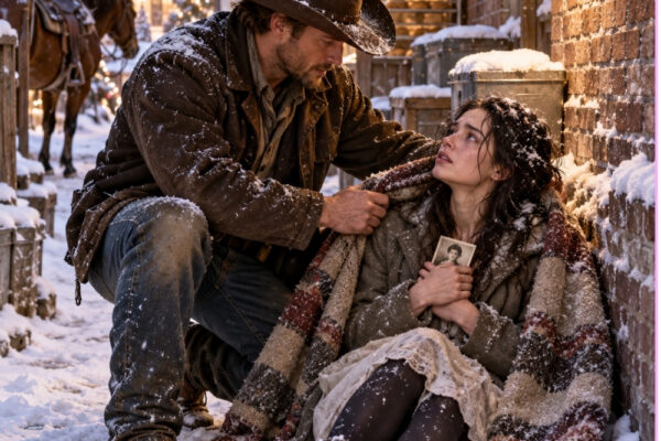 She Was Freezing to Death on Christmas Eve Until a Cowboy Found Her an...