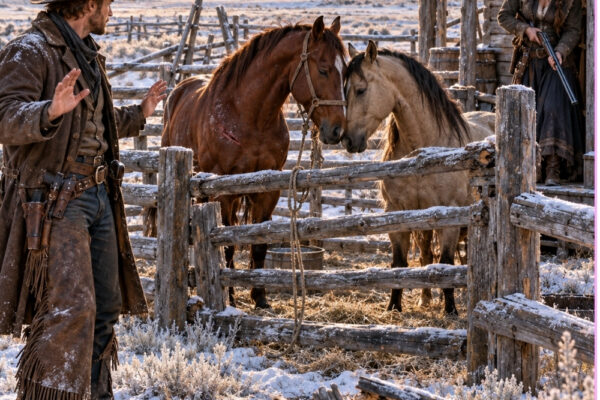 A Cowboy’s Horse Broke Through Two Fences to Reach a Lonely Mare, Then...