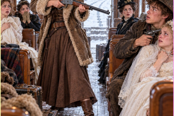 The Bandits Stopped Her Bride Train in the Snow, Then the Cowgirl Pick...