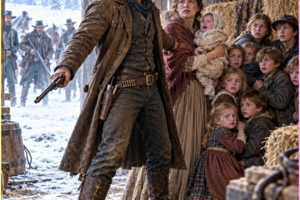 A Town Drove a Widow and Her 11 Children Into the Cold, but the Cowboy...