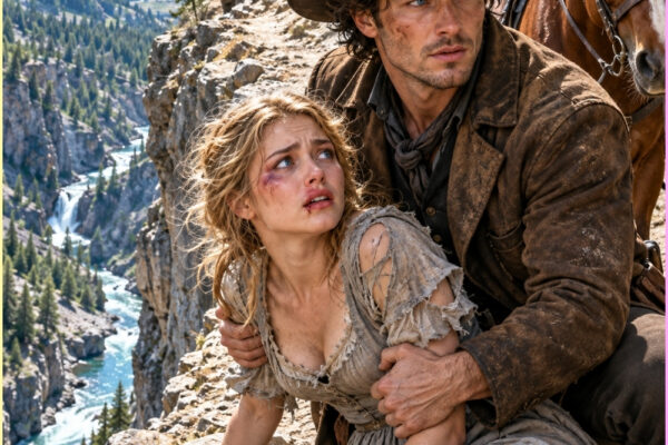 She Jumped From a Moving Wagon to Escape Her Husband, but the Cowboy W...