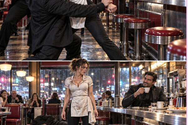 The Mafia Boss Laughed When the Waitress Said She Could Handle Herself...