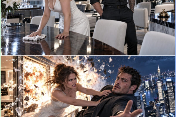 I pushed Vincent Moretti off the thirty-eighth-floor balcony at 11:47 ...