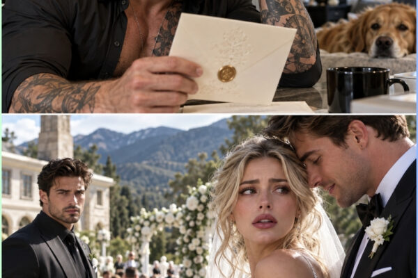 The invitation came in a cream envelope thick enough to feel expensive...