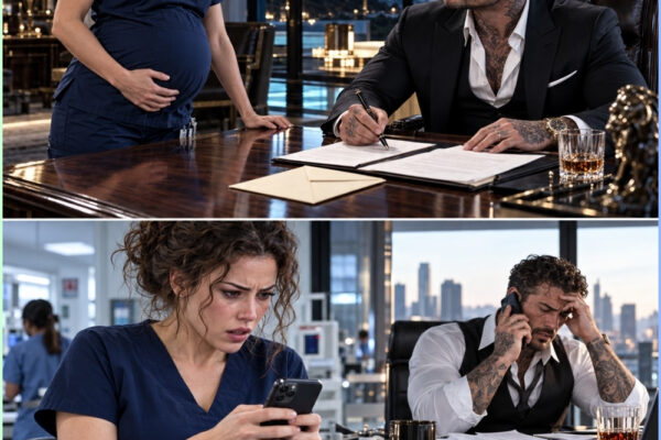 His Pregnant Wife Asked for One Signature, and By Morning His Entire E...