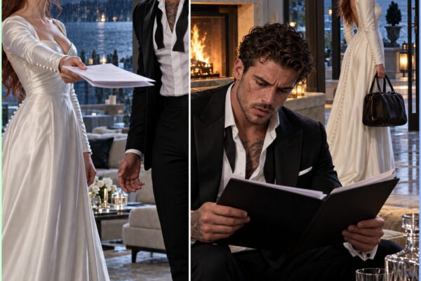 The first thing Claire Whitman gave her husband on their wedding night...