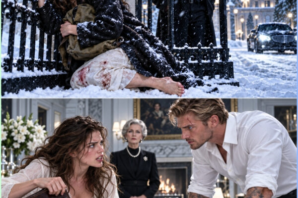 Evelyn Mercer reached the iron gate with one shoe missing, blood froze...