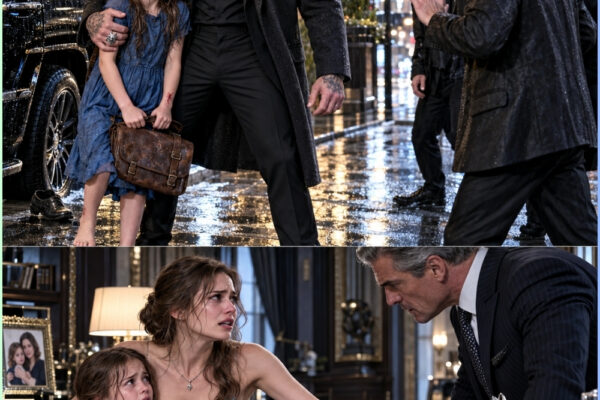 “Please tell that man I’m your daughter,” the little girl whispered. “...