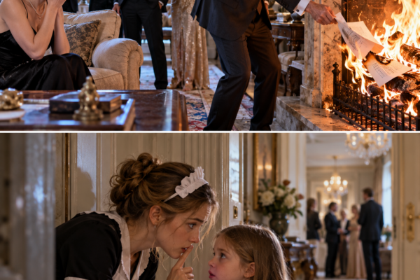 The Uncle Said the Will Was Gone, but the Maid’s Little Girl Saved the...