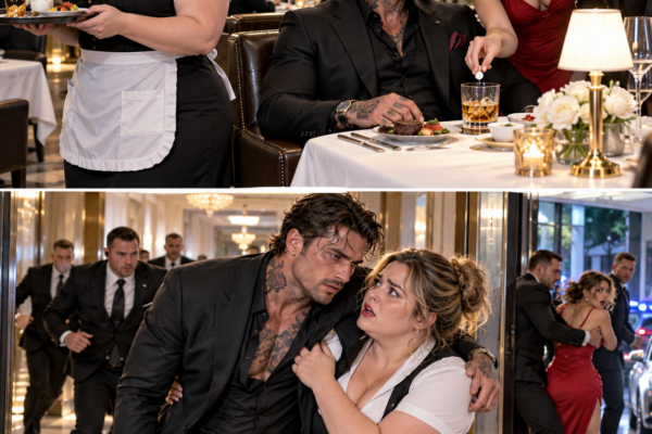 The Plus-Size Waitress Saved a Drugged Mafia Boss from a Laundry Cart,...